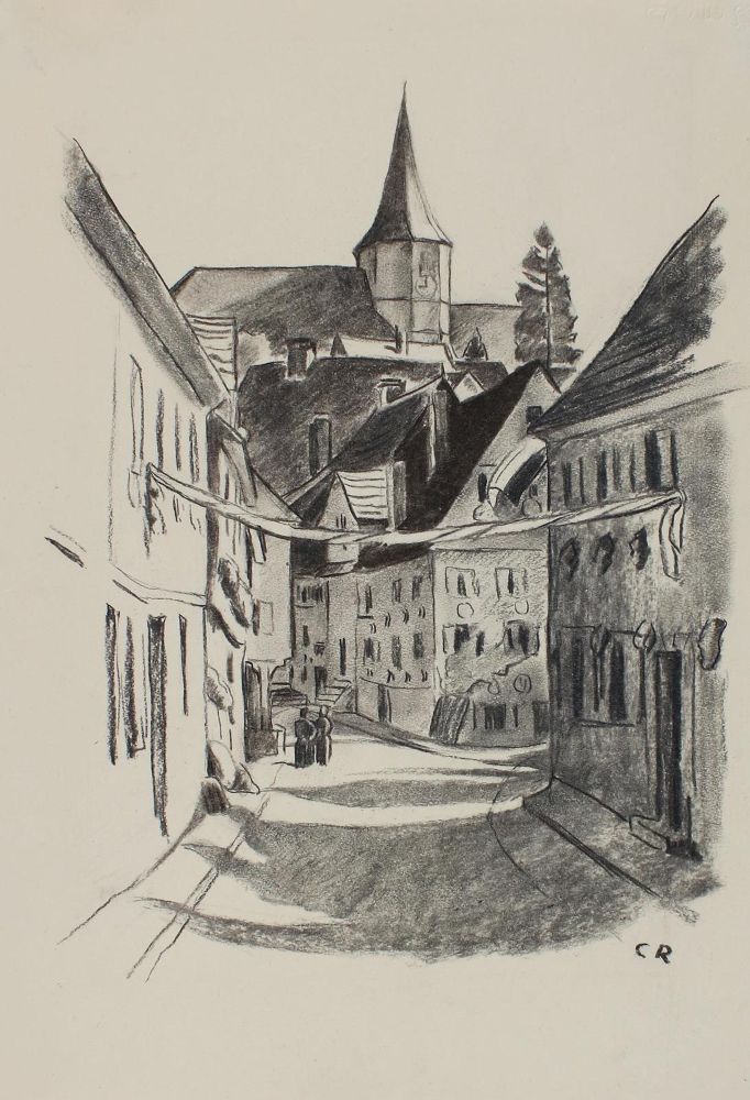 Große Abbildung Nr.1: 130-4284 Rühle, Clara: (Künstlergraphik)
