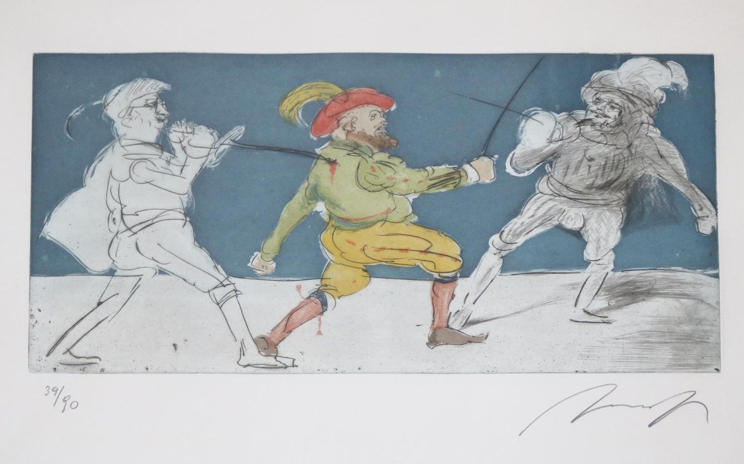 Große Abbildung Nr.1: 130-4292 Sammlung: (Künstlergraphik)