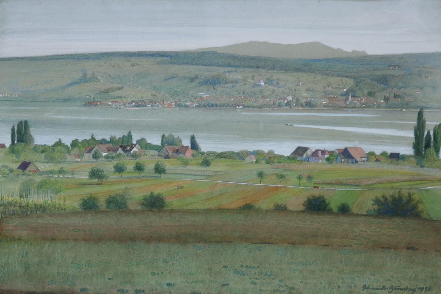 Große Abbildung Nr.1: 130-4328 Schneider-Blumberg, Bernhard: (Künstlergraphik)