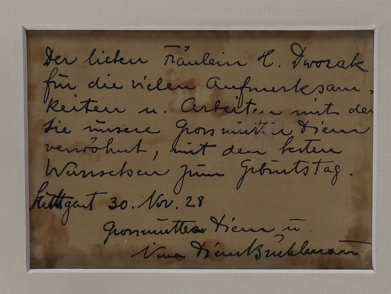 Große Abbildung Nr.3: 130-4389 Strathmeyer-Wertz, Julie: (Künstlergraphik)