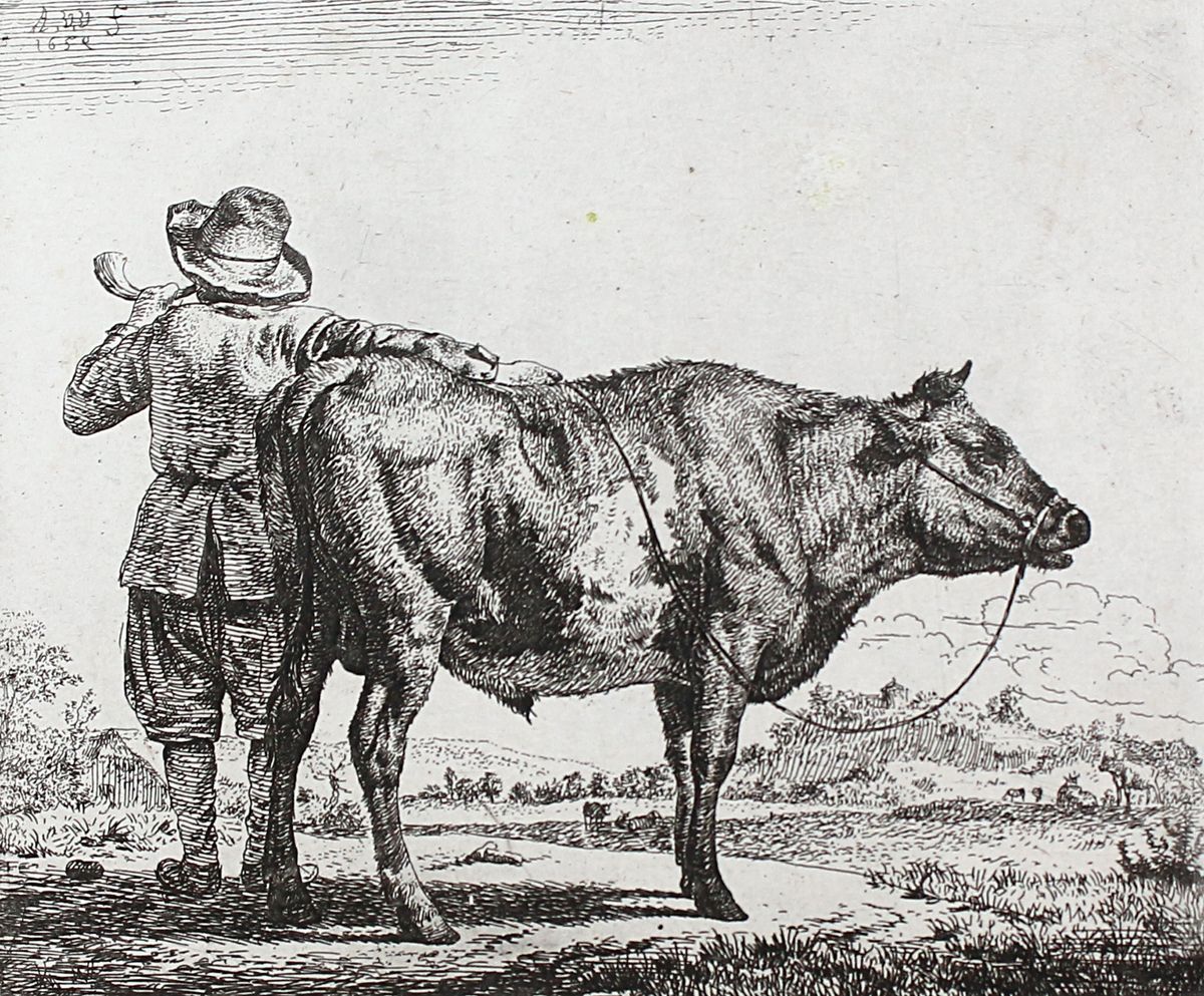 Große Abbildung Nr.1: 130-4436 Velde, Adriaen van de: (Künstlergraphik)