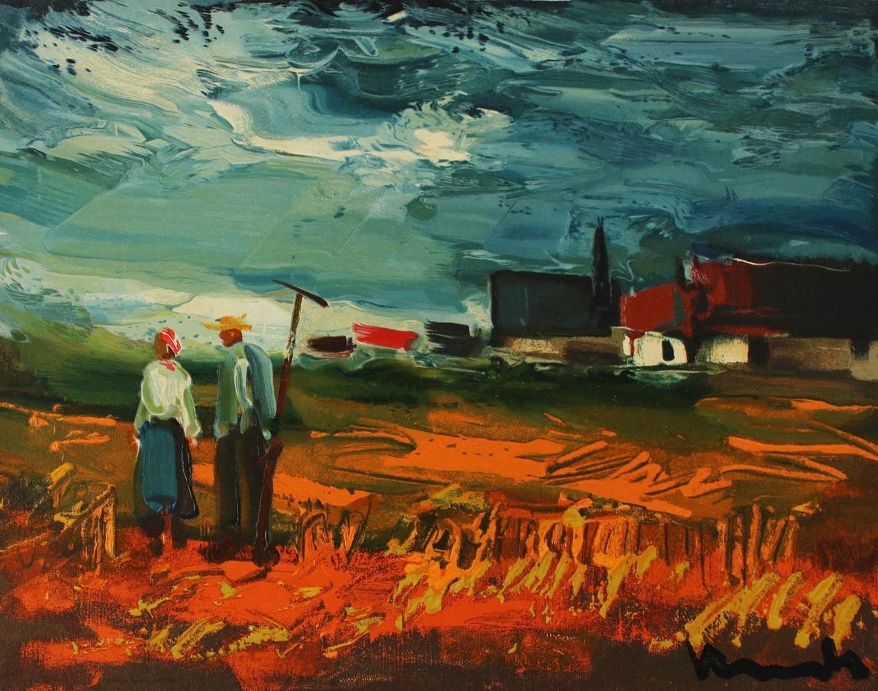 Große Abbildung Nr.1: 130-4442 Vlaminck, Maurice de: (Künstlergraphik)