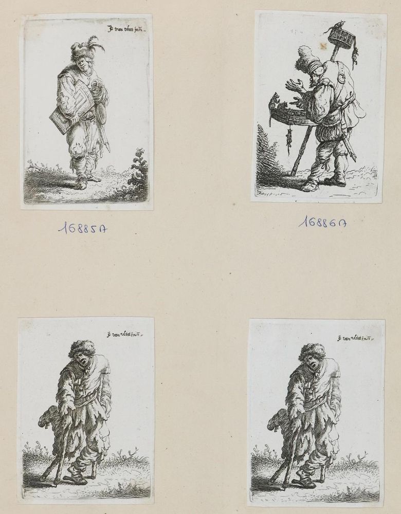 Große Abbildung Nr.3: 130-4444 Vliet, Johannes van: (Künstlergraphik)