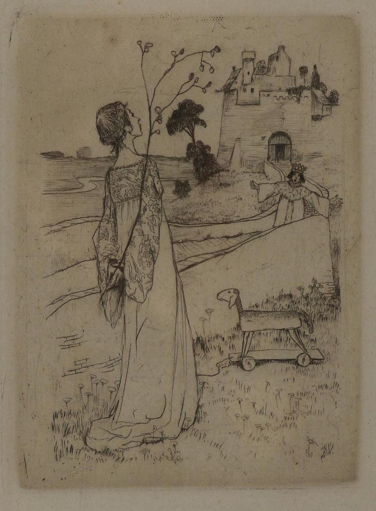Große Abbildung Nr.1: 130-4445 Vogeler, Heinrich: (Künstlergraphik)