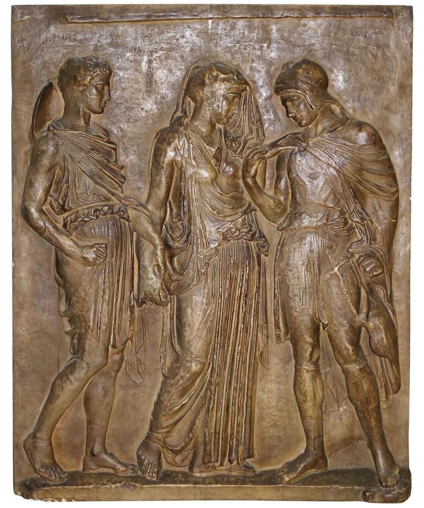 Große Abbildung Nr.1: 130-4457 Wandrelief.: (Künstlergraphik)