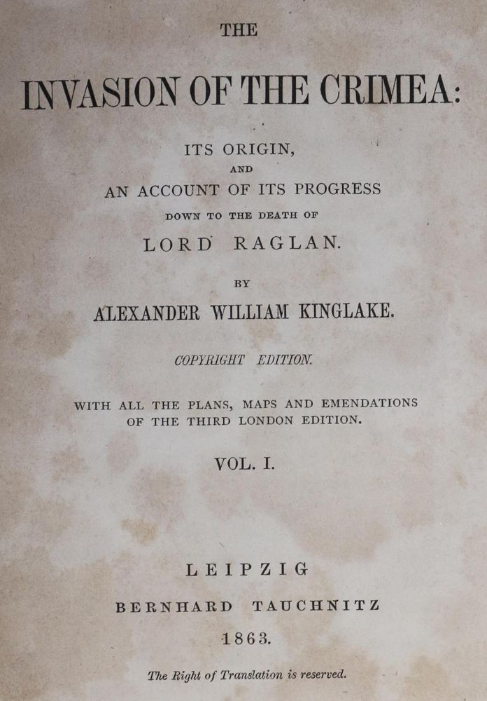 Große Abbildung Nr.1: 130-486 Kinglake,A.W.: (Militaria)
