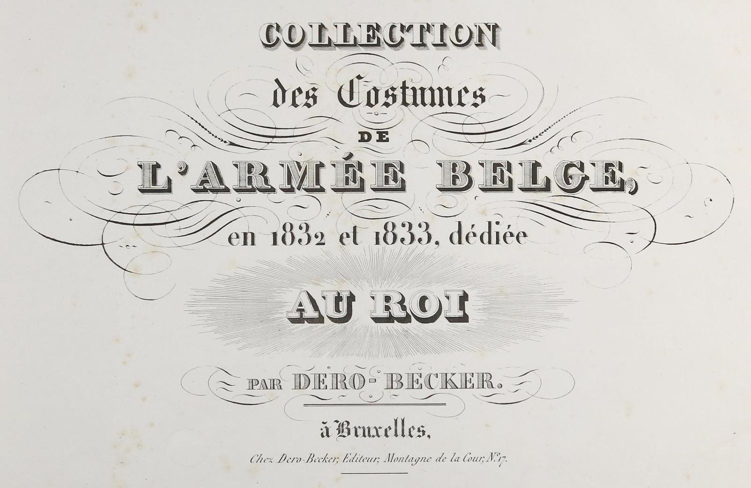 Große Abbildung Nr.3: 130-505 (Madou,J.B.).: (Militaria, Uniformen)