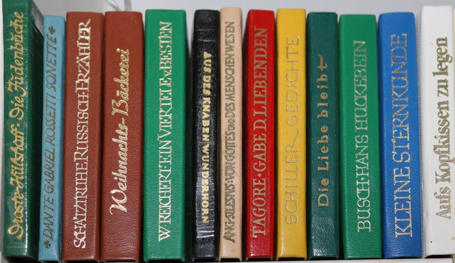 Große Abbildung Nr.1: 130-508 Sammlung: (Miniaturbücher)