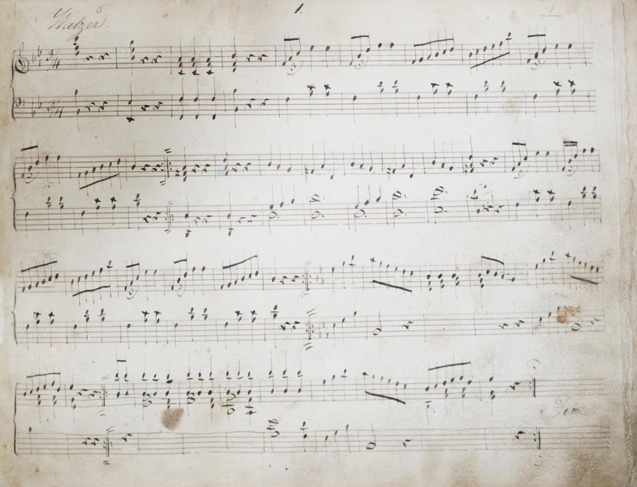 Große Abbildung Nr.1: 130-522 Musikhandschriften.: (Musik, Handschriften)