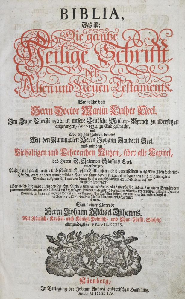 Große Abbildung Nr.2: 130-54 Biblia germanica.: (Bibeln)