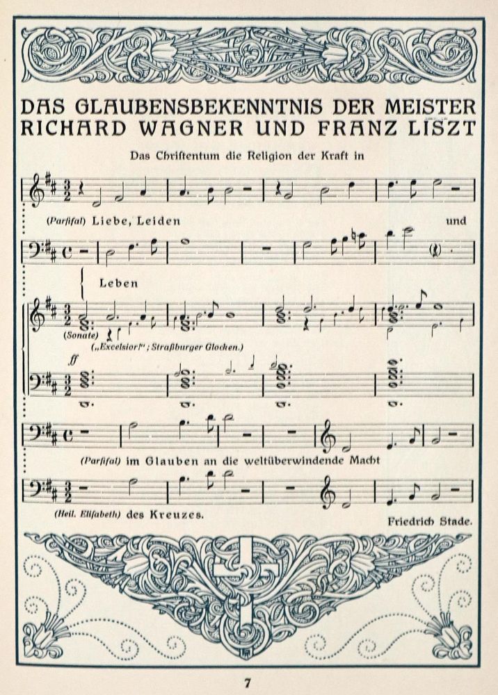 Große Abbildung Nr.1: 130-547 Linnemann,W.R.: (Musik, Wagner)
