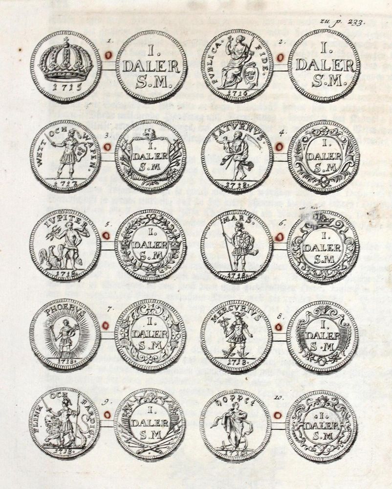 Große Abbildung Nr.6: 130-551 Köhler,J.D.: (Numismatik u. Siegelkunde, Medaillen)
