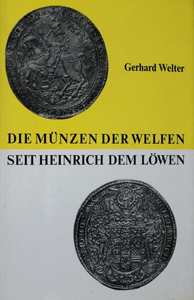 Große Abbildung Nr.1: 130-553 Welter,G.: (Numismatik u. Siegelkunde, Medaillen)