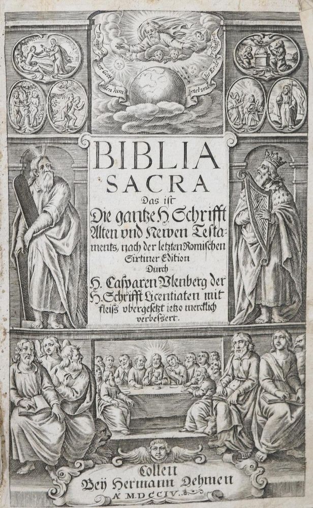 Große Abbildung Nr.1: 130-58 Biblia germanica.: (Bibeln)