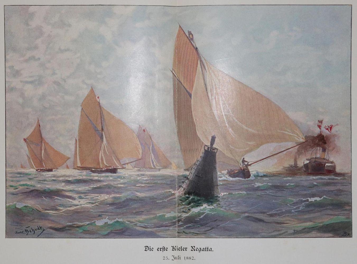 Große Abbildung Nr.1: 130-581 Kieler Woche, Die.: (Seewesen)