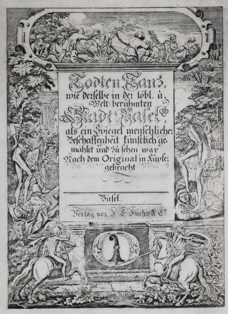 Große Abbildung Nr.1: 130-604 Totentanz von Basel.: (Totentanz)