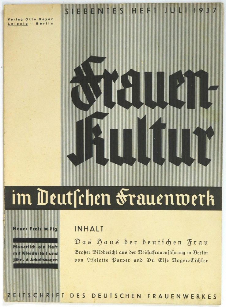 Große Abbildung Nr.1: 130-616 N.S. Frauen-Warte.: (Zeitschriften und Zeitungen)