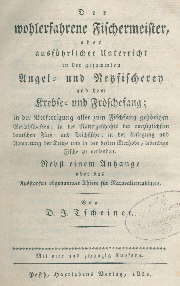 Große Abbildung Nr.3: 130-625 Tscheiner,D.J.: (Jagd, Angeln)