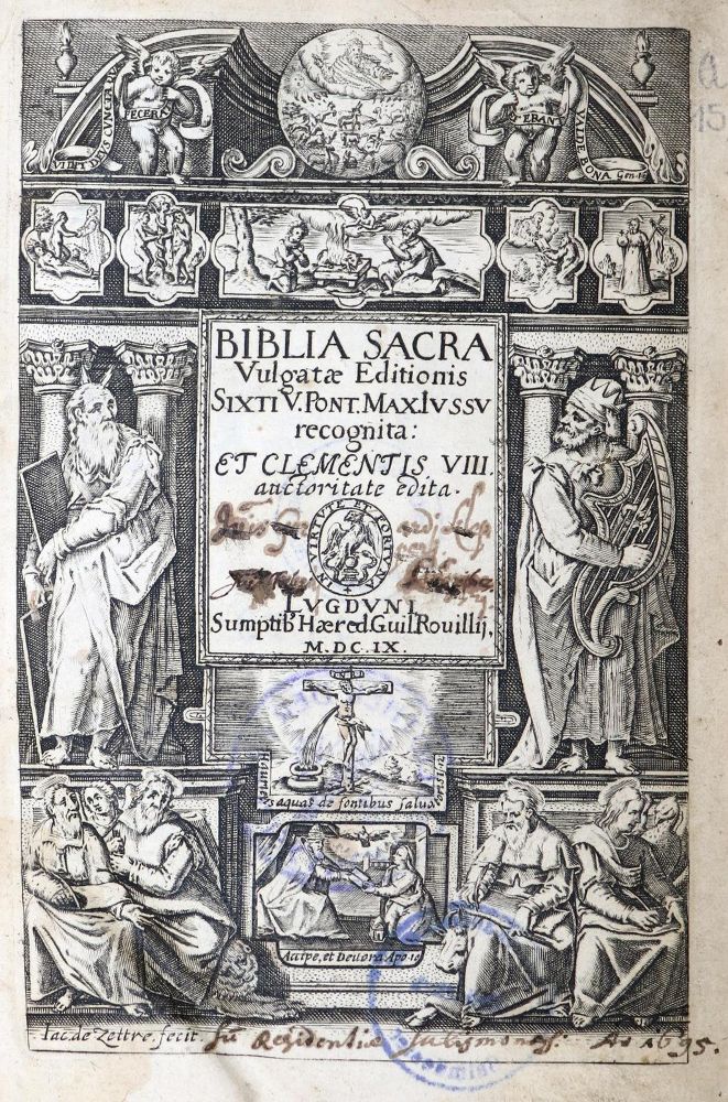 Große Abbildung Nr.1: 130-65 Biblia latina.: (Bibeln)