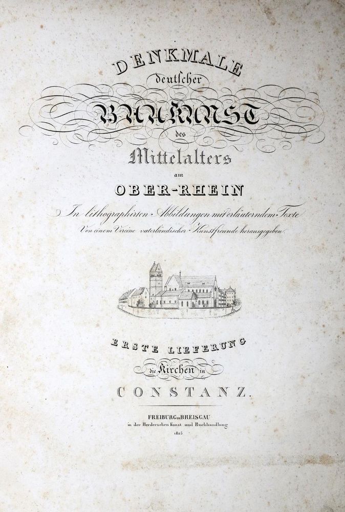 Große Abbildung Nr.1: 130-679 (Schreiber,J.H.).: (Architektur, Rheinlande)