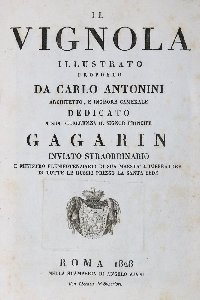 Große Abbildung Nr.10: 130-684 Vignola,(G.B.da).: (Architektur)