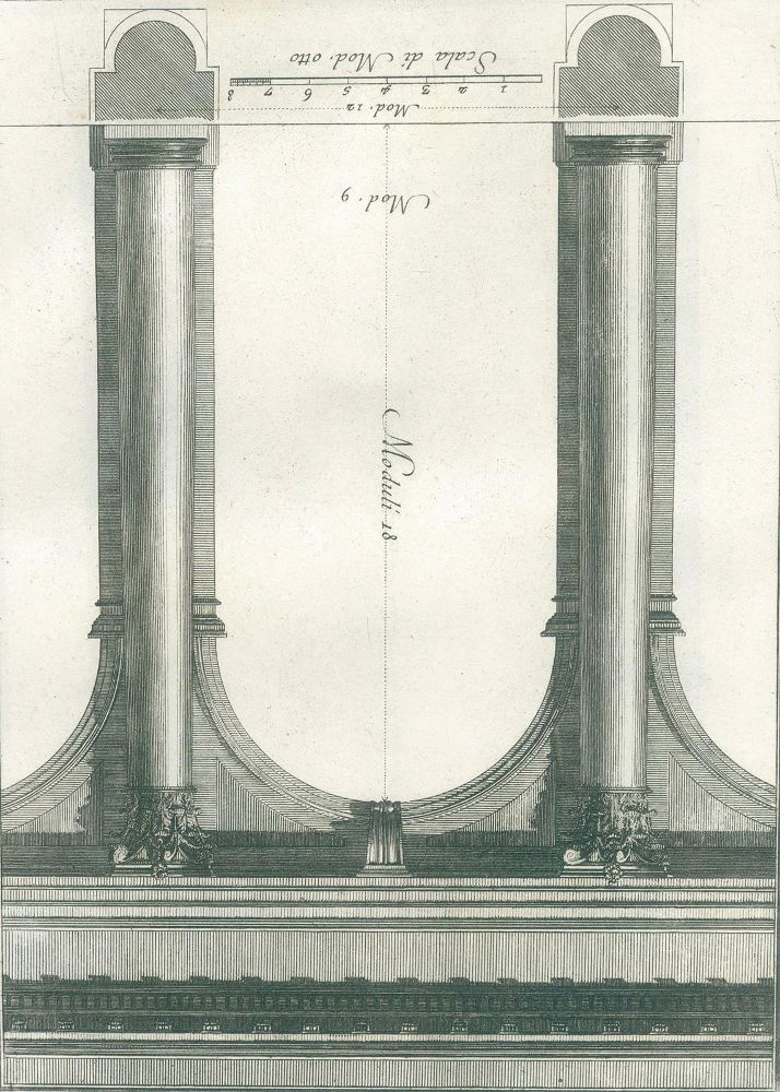 Große Abbildung Nr.4: 130-684 Vignola,(G.B.da).: (Architektur)
