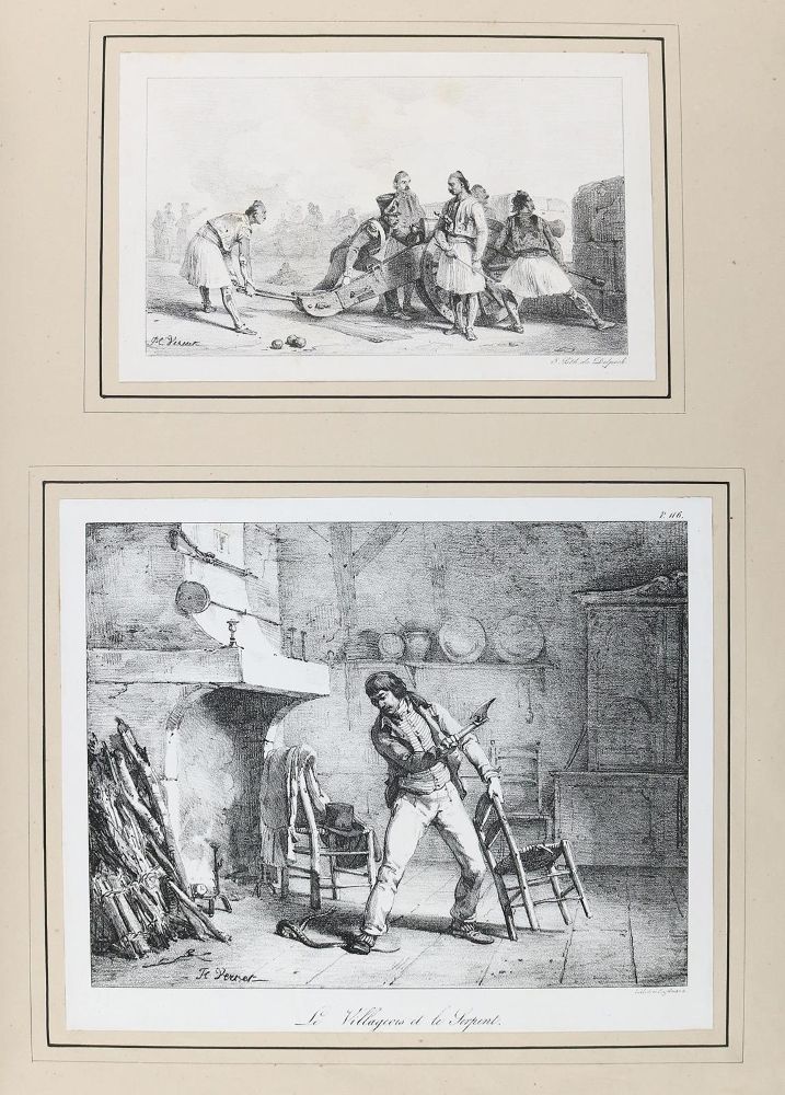Große Abbildung Nr.2: 130-740 Vernet,H.: (Lithographie)