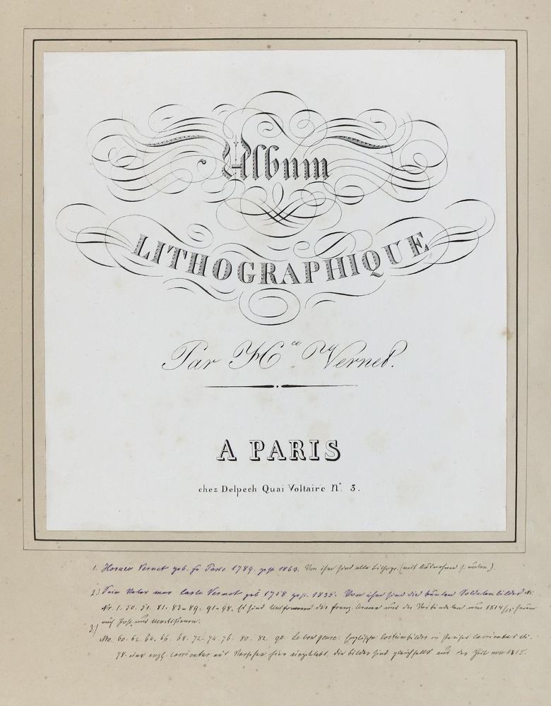 Große Abbildung Nr.3: 130-740 Vernet,H.: (Lithographie)