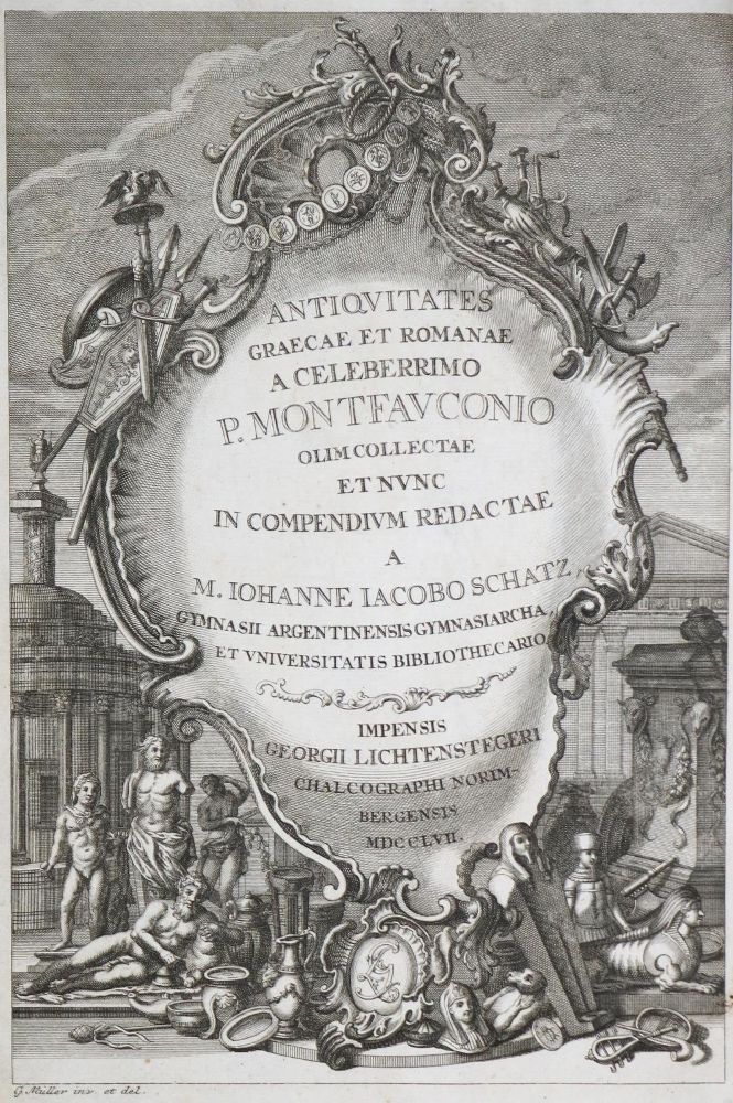 Große Abbildung Nr.3: 130-746 Montfaucon,B.de.: (Kunstwissenschaft)