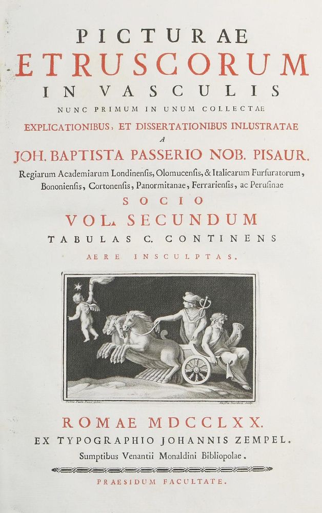 Große Abbildung Nr.2: 130-752 Passeri,J.B.: (Kunstwissenschaft)