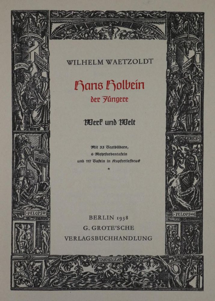Große Abbildung Nr.1: 130-761 Sammlung: (Kunstwissenschaft)