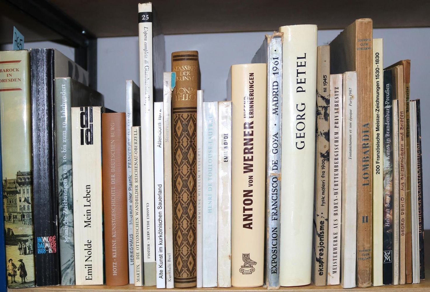 Große Abbildung Nr.4: 130-765 Sammlung: (Kunstwissenschaft)