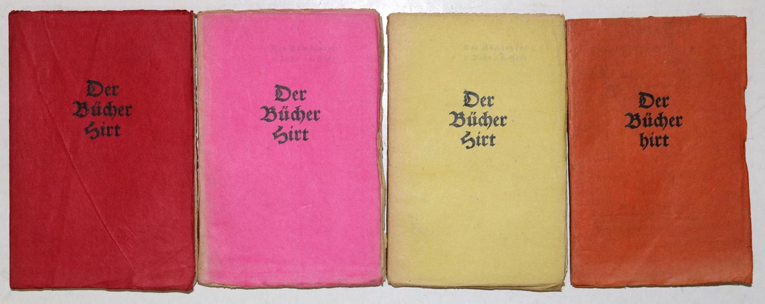 Große Abbildung Nr.2: 130-797 Bücherhirt, Der.: (Bibliographie und Buchwesen)
