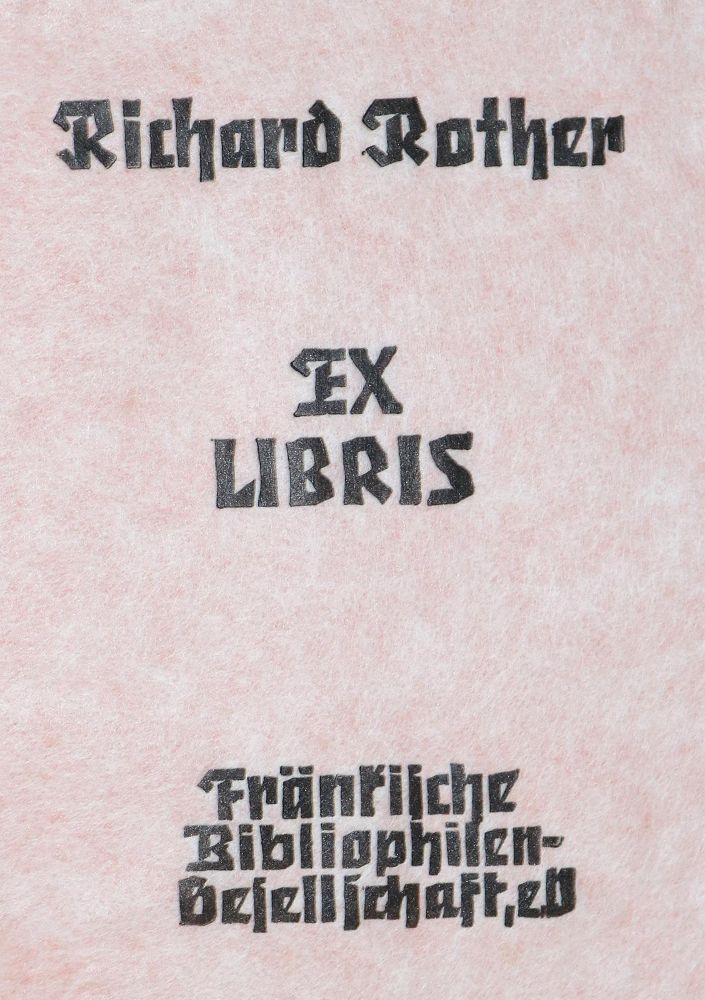 Große Abbildung Nr.1: 130-813 Rother,R.: (Exlibris)