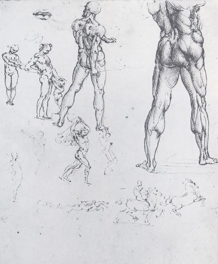Große Abbildung Nr.3: 130-825 Leonardo da Vinci.: (Faksimile)