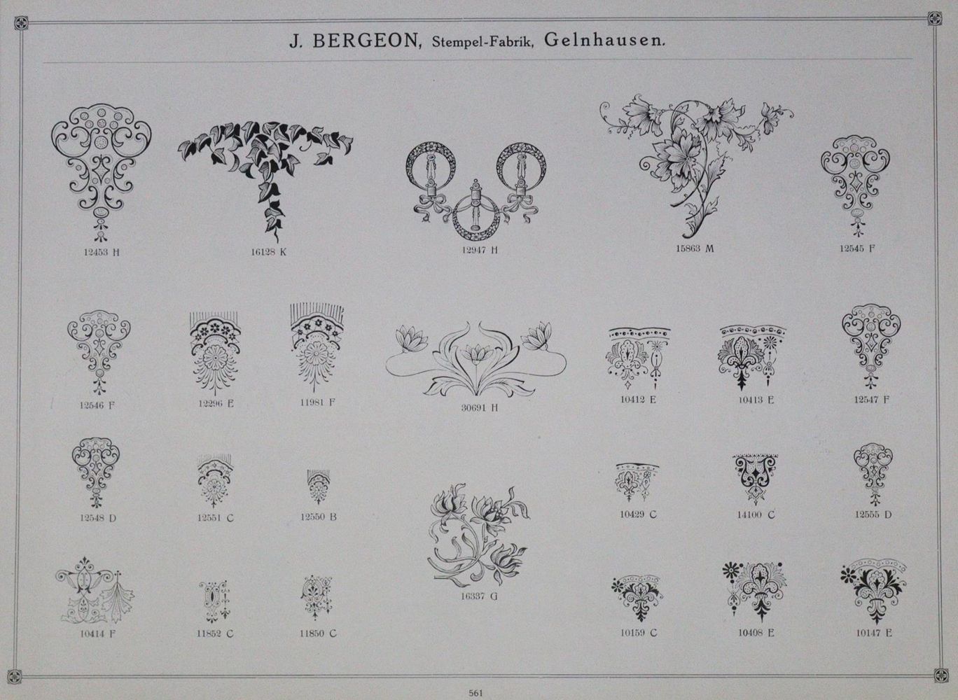Große Abbildung Nr.2: 130-878 Bergeon,J.: (Typographie und Kalligraphie)