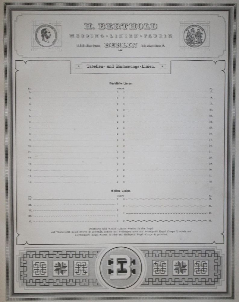 Große Abbildung Nr.1: 130-880 Berthold,H.: (Typographie und Kalligraphie)
