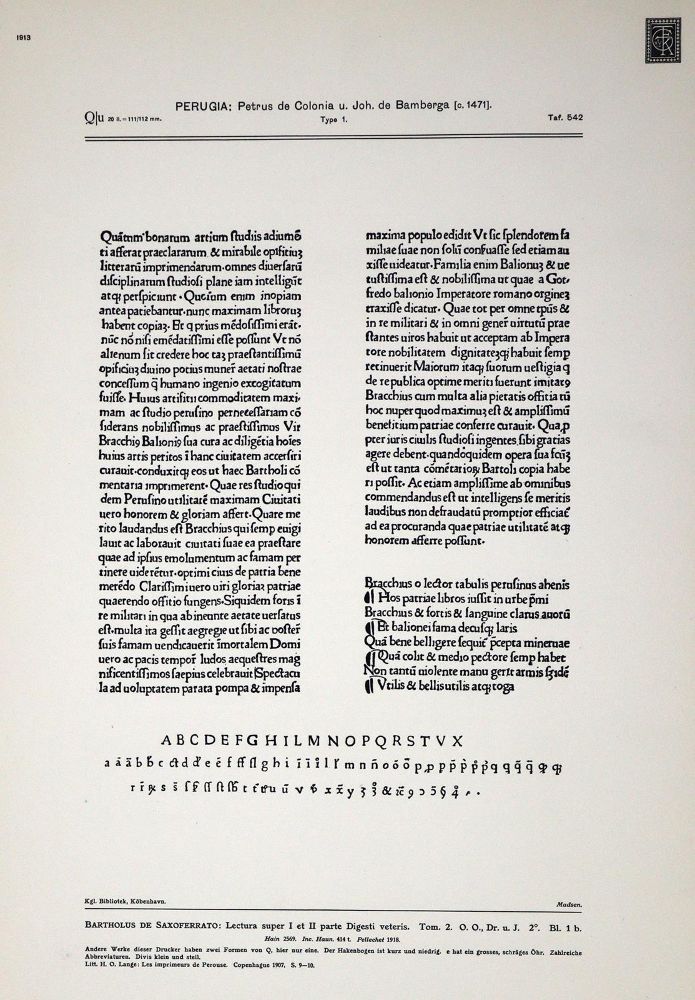 Große Abbildung Nr.2: 130-900 Gesellschaft für Typenkunde.: (Typographie und Kalligraphie)