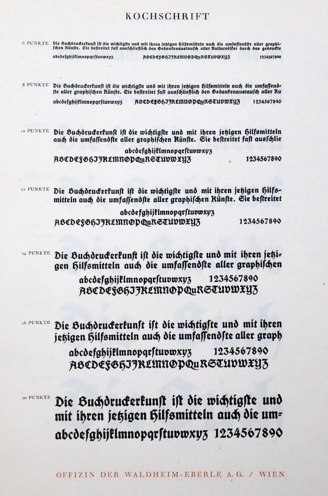 Große Abbildung Nr.3: 130-904 Greiner & Pfeiffer.: (Typographie und Kalligraphie)