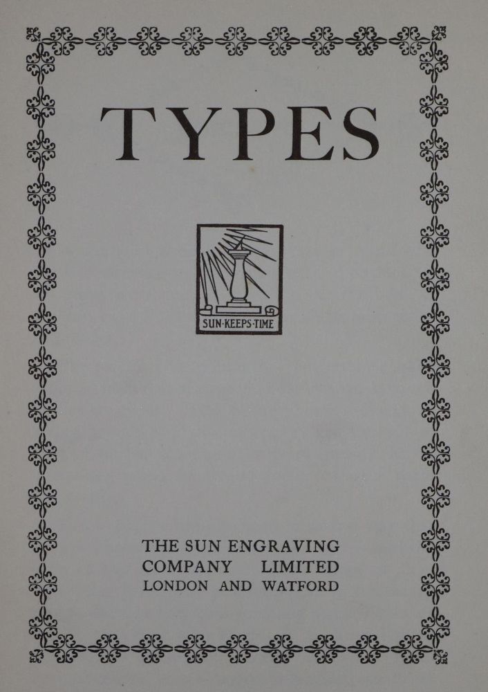 Große Abbildung Nr.3: 130-906 Hazell, Watson & Viney.: (Typographie und Kalligraphie)