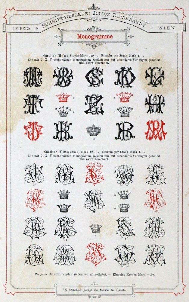 Große Abbildung Nr.3: 130-912 Klinkhardt,J.: (Typographie und Kalligraphie)