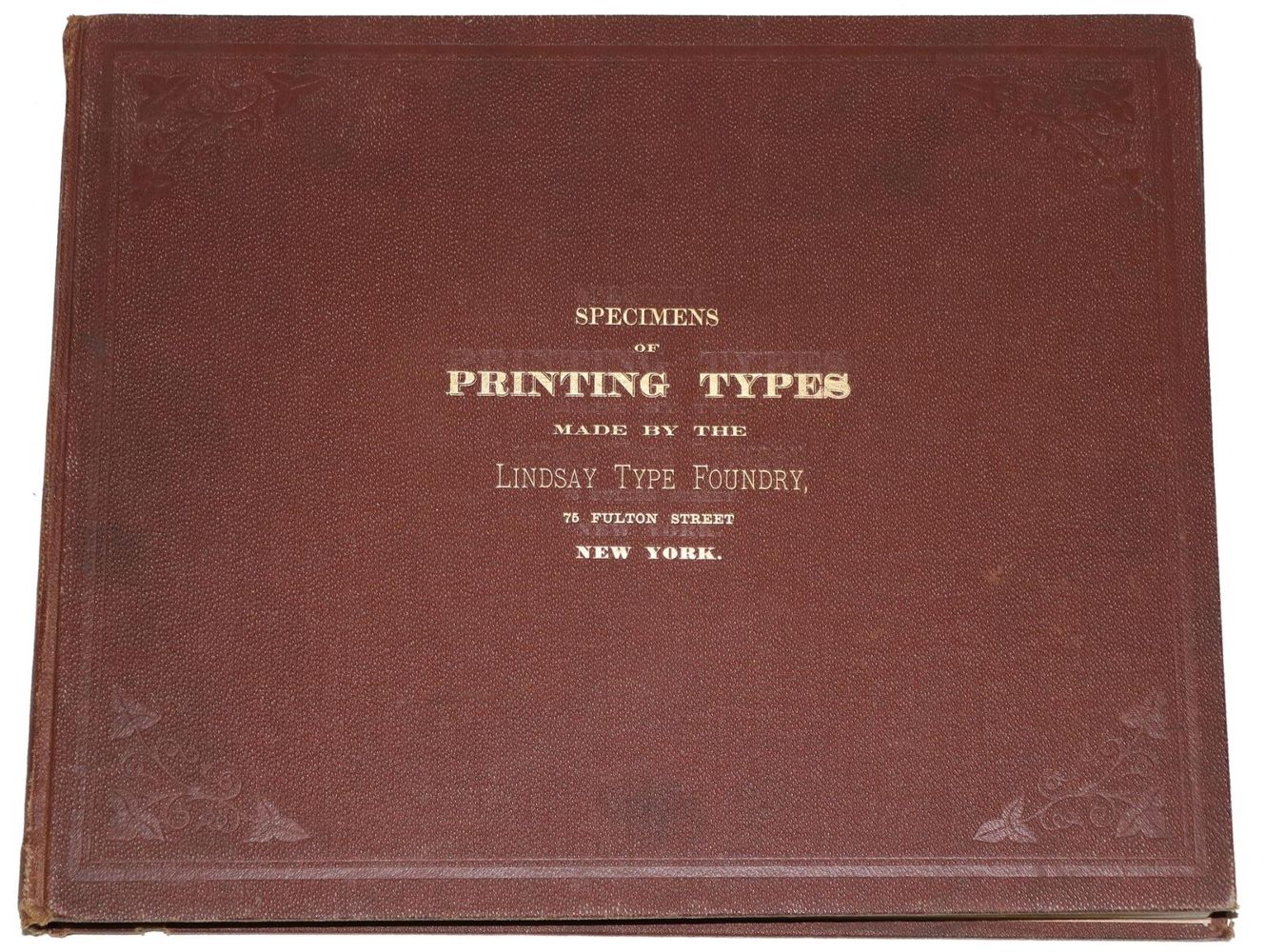 Große Abbildung Nr.2: 130-919 Lindsay Type Foundry.: (Typographie und Kalligraphie)