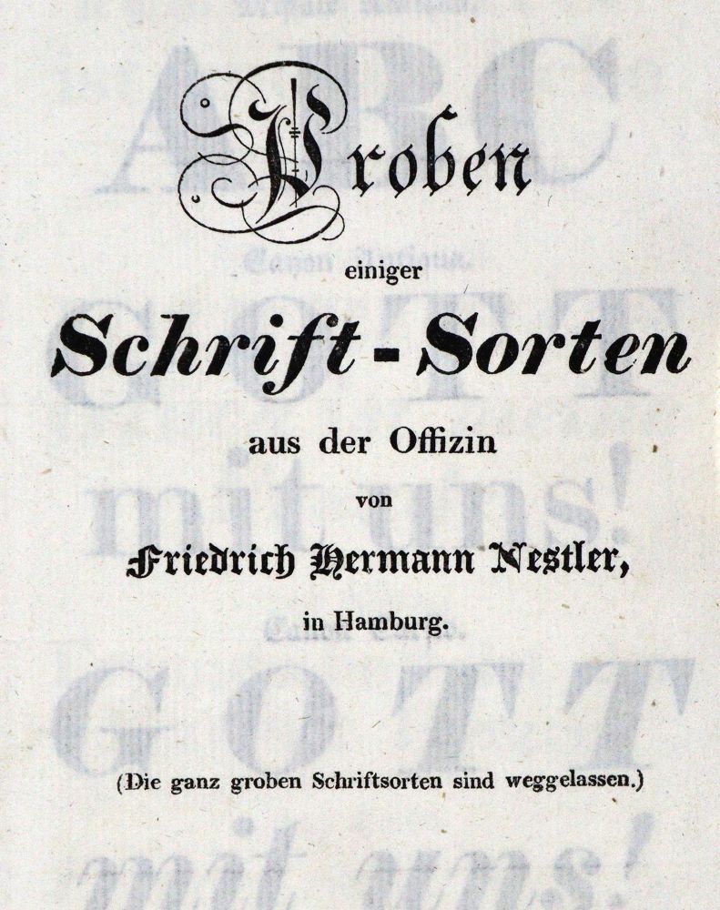 Große Abbildung Nr.1: 130-928 Nestler,F.H.: (Typographie und Kalligraphie)