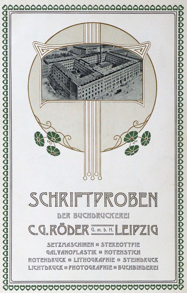 Große Abbildung Nr.3: 130-933 Röder,C.G.: (Typographie und Kalligraphie)