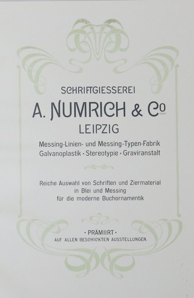 Große Abbildung Nr.1: 130-935 Sammlung: (Typographie und Kalligraphie)