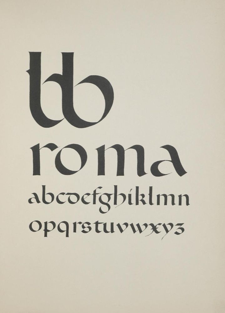 Große Abbildung Nr.1: 130-937 Schneidler,F.H.E.: (Typographie und Kalligraphie)