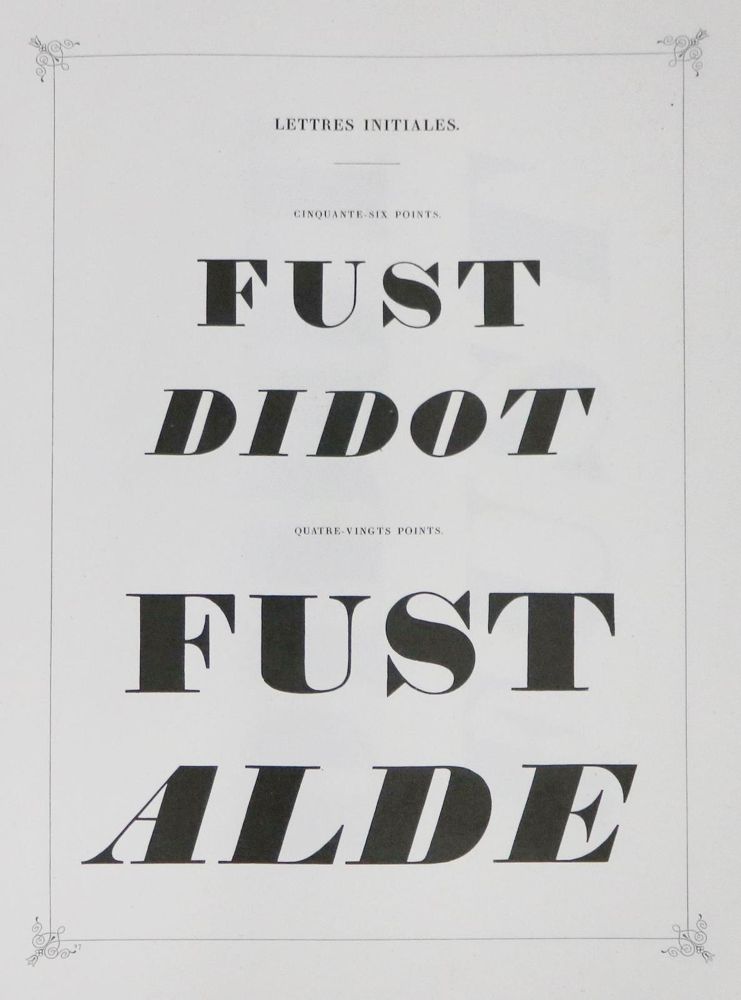 Große Abbildung Nr.1: 130-942 Specimen Typographique: (Typographie und Kalligraphie)