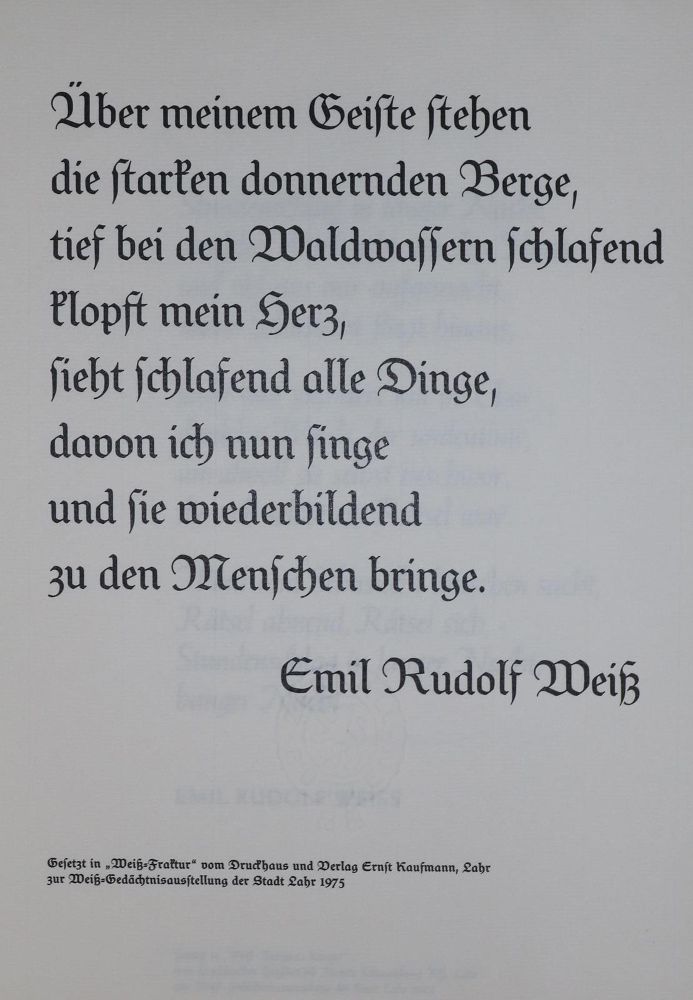Große Abbildung Nr.2: 130-955 Weiss,E.R.: (Bibliographie und Buchwesen)