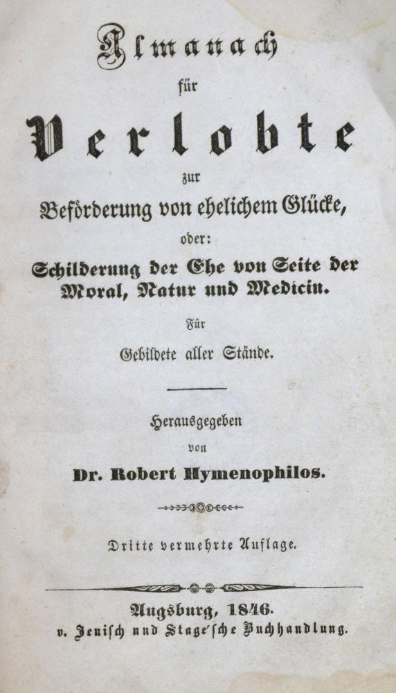 Große Abbildung Nr.1: 130-982 Hymenophilos,R. (Pseud.).: (Kultur- und Sittengeschichte)