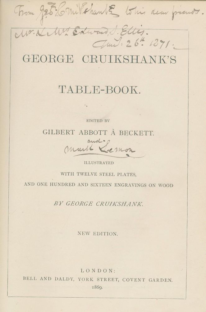 Große Abbildung Nr.1: 130-985 Beckett,G.A. (u. M.Lemmon).: (Karikatur, Cruikshank)